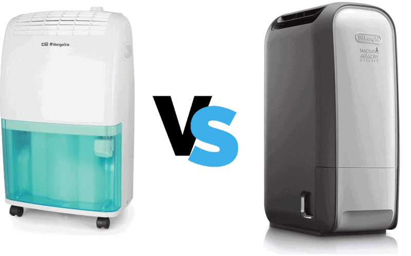 Deshumidificador compresor vs desecante Desumidificador Compressor vs dessecante