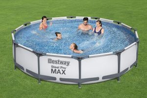 Bestway 56416 Piscina Desmontável Tubular Steel Pro Max jardim Bestway 56416Piscina Desmontável Tubular Steel Pro Max jardim