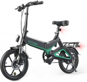 Bicicleta eléctrica dobrável HITWAY Bicicleta eléctrica dobrável HITWAY