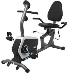 Bicicleta de exercício reclinável Ise Bicicleta de exercício reclinável Ise