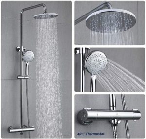 Coluna de Chuveiro Termostática HOMELODY 40 Coluna de Chuveiro Termostática HOMELODY 40
