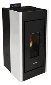 Salamandra a pellet FREEPOINT Verve Airtight 8,5 kW Salamandra a pellet FREEPOINT Verve Airtight 8,5 kW