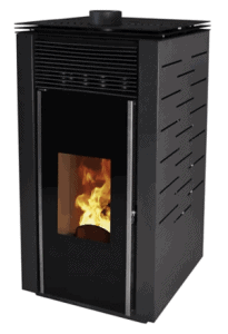 Salamandra a pellet sem corrente eléctrica NEUS Nature 12 kw Salamandra a pellet sem corrente eléctrica NEUS Nature 12 kw