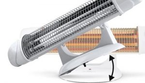aquecedor de infravermelhos com sistema anti-tipagem